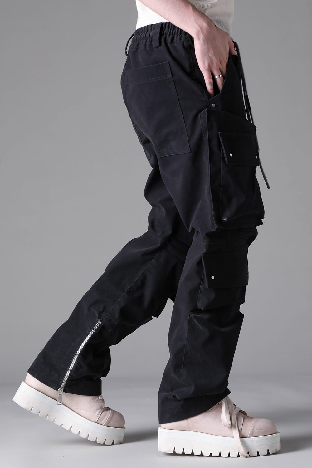《2026AW先行予約》Cargo Pants"Black / Grey / Taupe" / カーゴパンツ "ブラック / グレー /トープ"