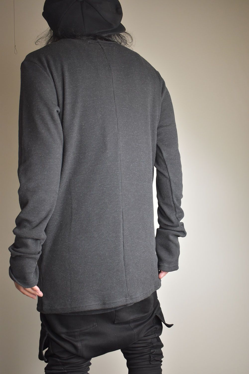 Crew Neck Top"D.Grey" / クルーネックトップ"ダークグレー"