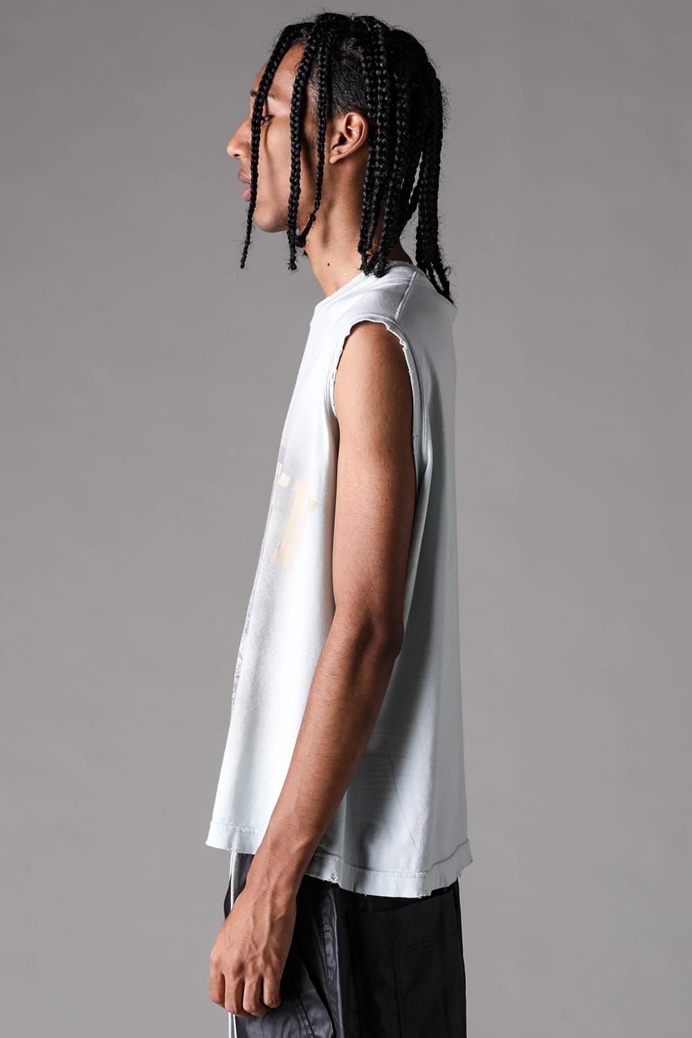 《2027SS先行予約》AFRGMNT Short Tank "Burnt Black / Ecru / Smoky Indigo / Ash Mint " / AFRGMNT ショートタンク"バーントブラック / エクリュ /スモーキーインディゴ /アッシュミント"