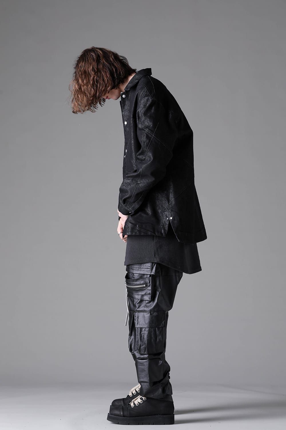 《2026AW先行予約》Cargo Sarrouel Easy Pants"Black" / カーゴサルエルイージーパンツ"ブラック"