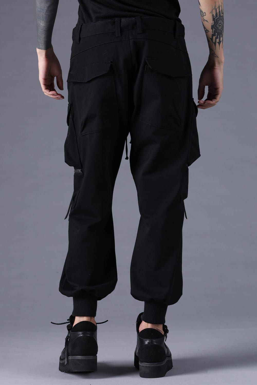《2027SS先行予約分》Dry Jersey Cargo Jog Pants"Black" / ドライジャージーカーゴジョグパンツ"ブラック"