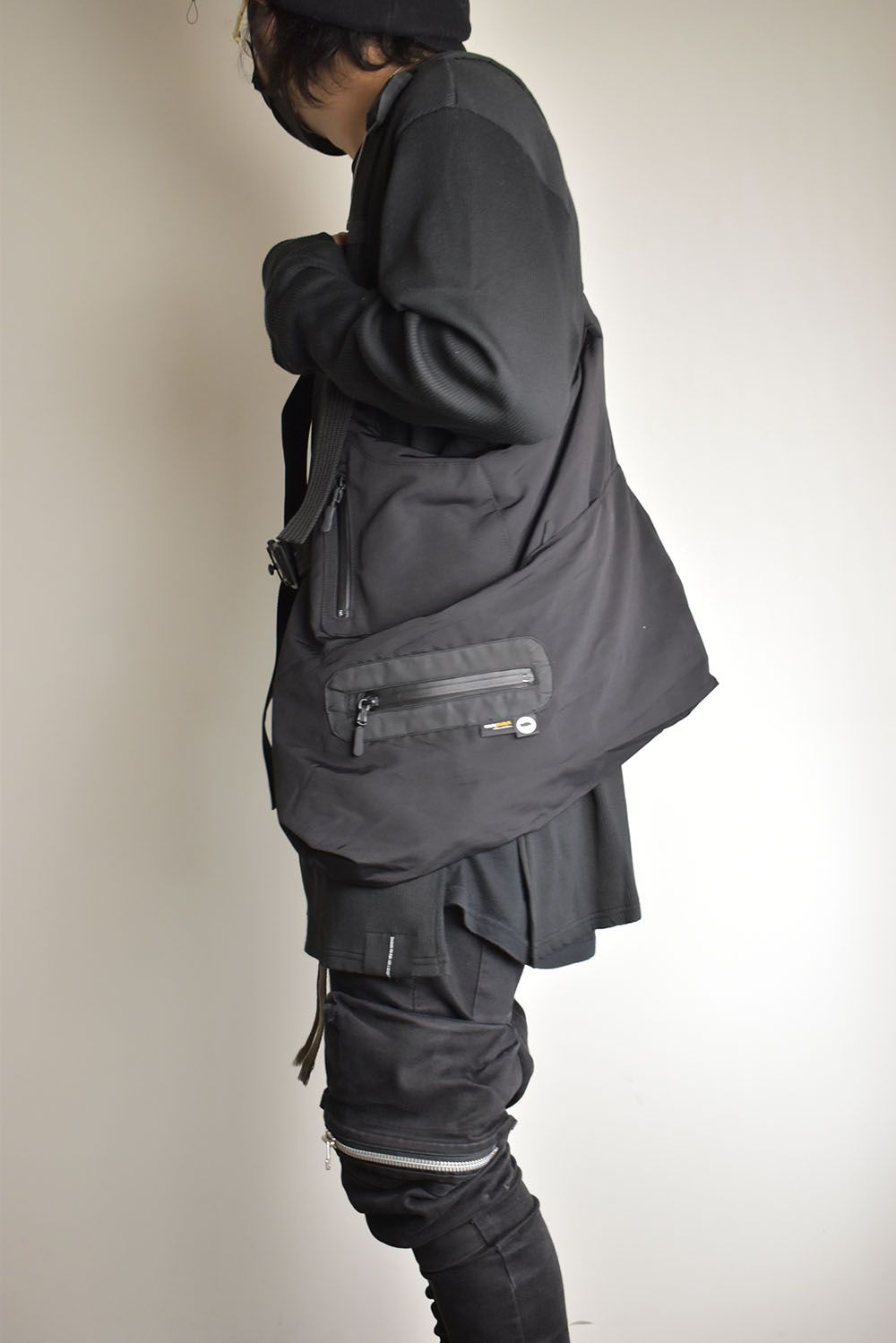 2Way Tactical Vest Bag"Black"/2ウェイタクティカルベストバッグ"ブラック"