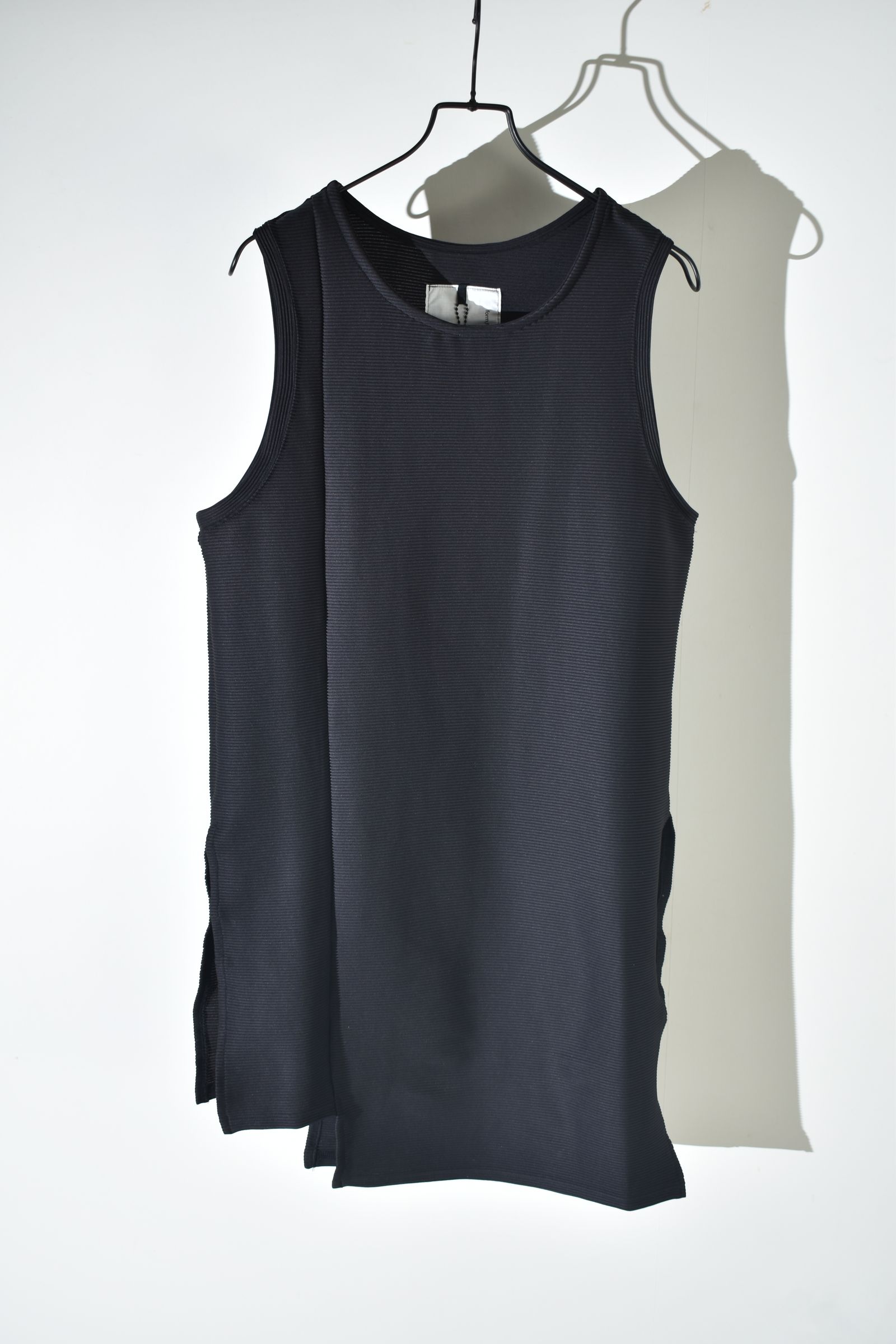 Off Set Extension Tank Top"Black" / オフセットエクステンションタンクトップ"ブラック"