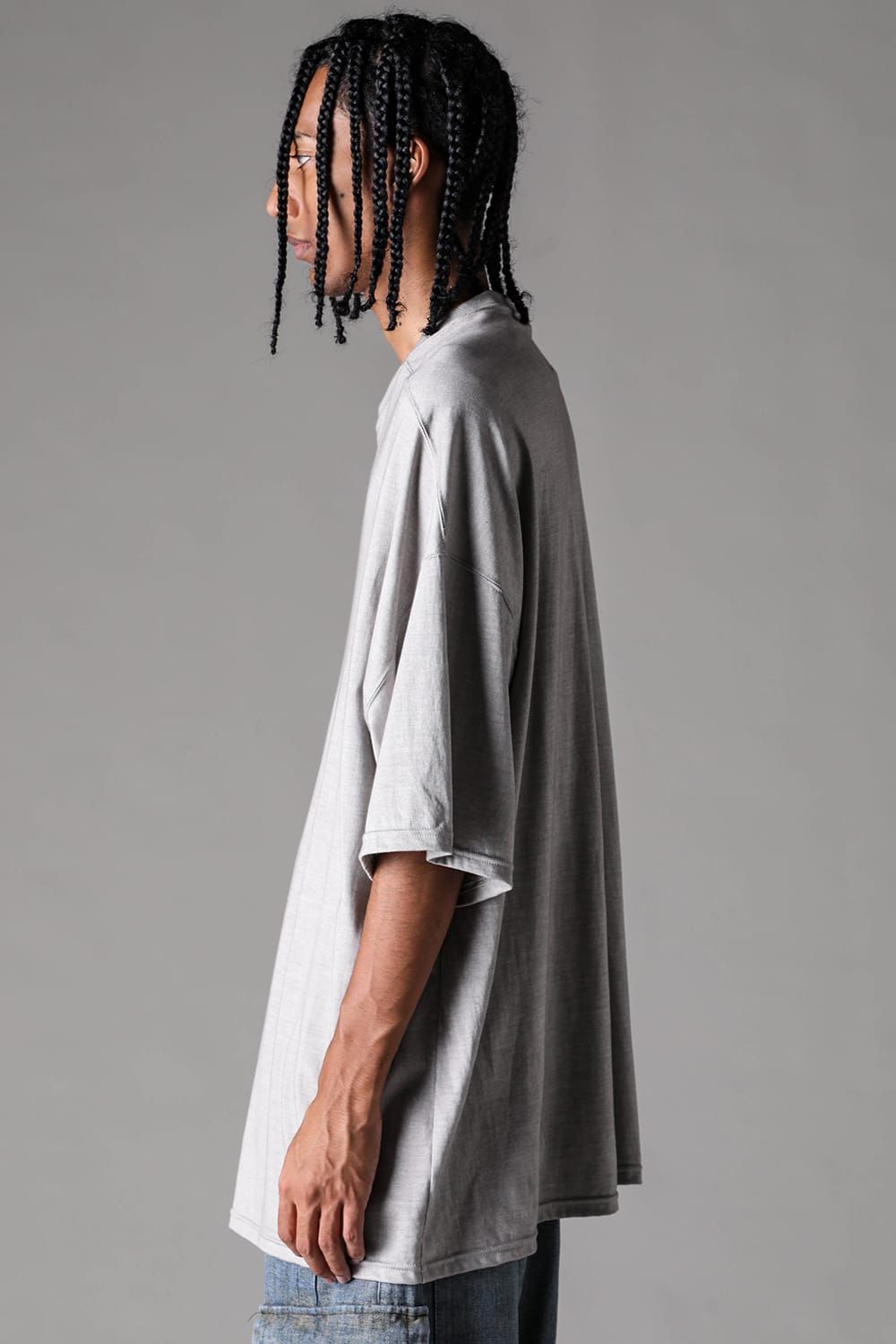 《2027SS先行予約》Sumi Dyed Jumbo Tee"L.Grey / Grey / D.Grey" / 墨染ジャンボTee"ライトグレー / グレー /ダークグレー"