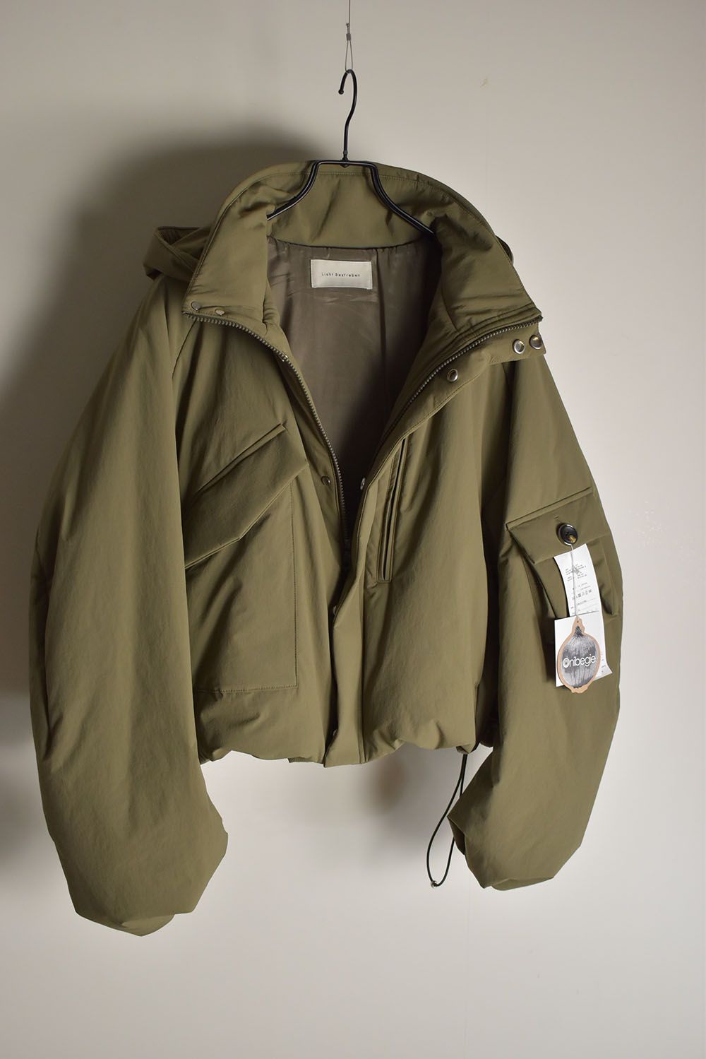 Padding Short Blouson"Olive" / パディングショートブルゾン"オリーブ"