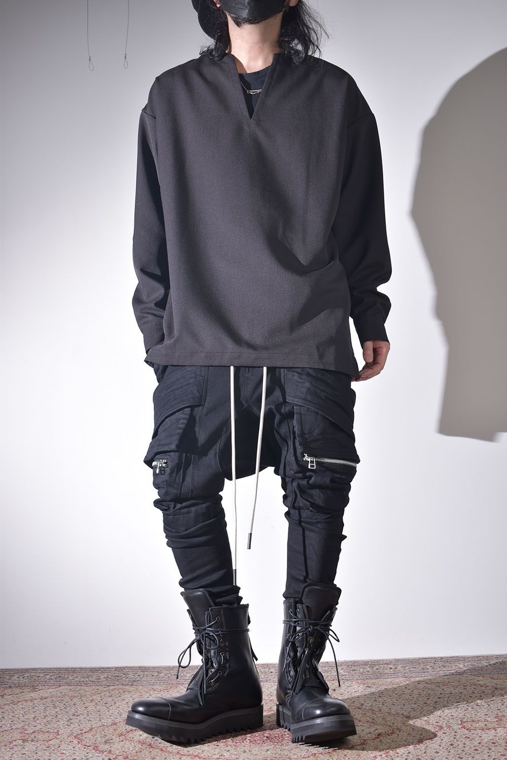 ライトな着心地で暖かく