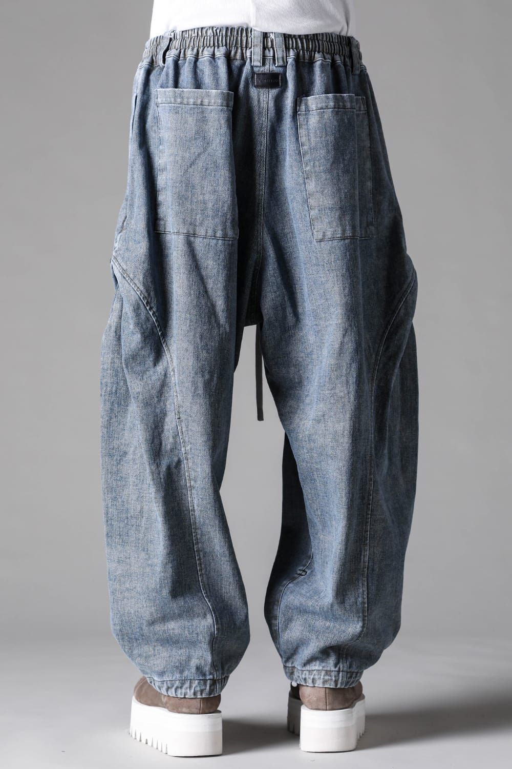 《2027SS先行予約》Side Tuck Tapared Pants"Blue" / サイドタックテーパードパンツ"ブルー"