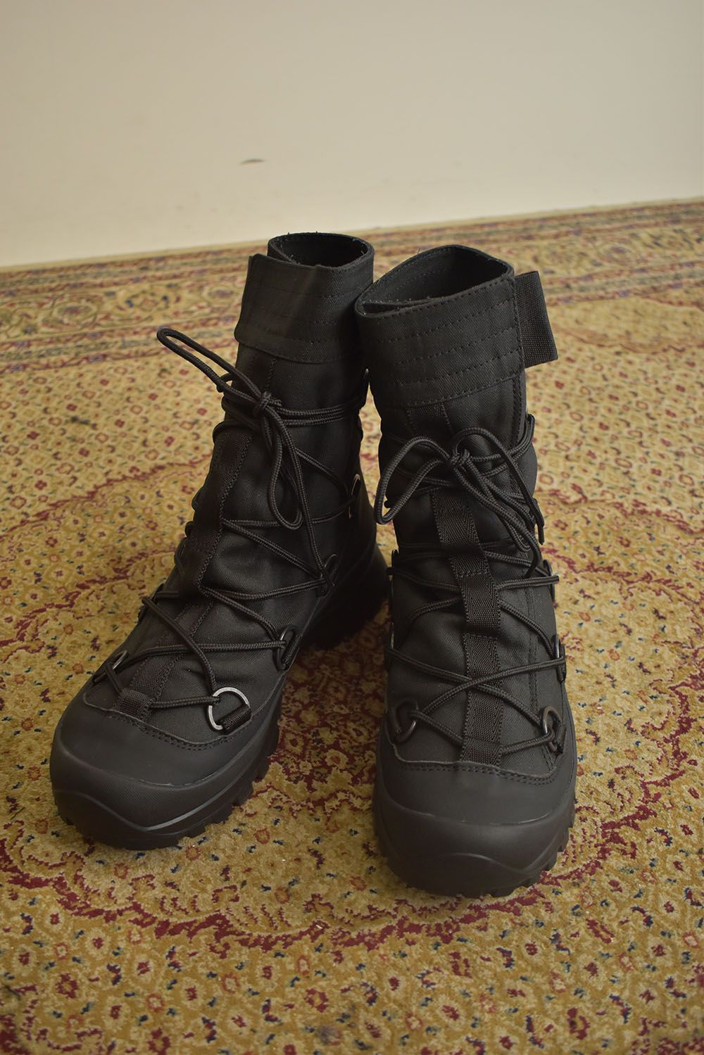 High Cut Sneaker "Black" / ハイカットスニーカー"ブラック"