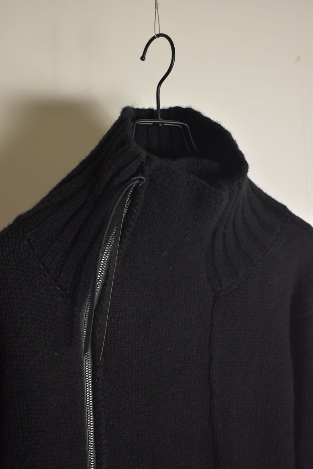Riders Knit"Black" / ライダースニット"ブラック"