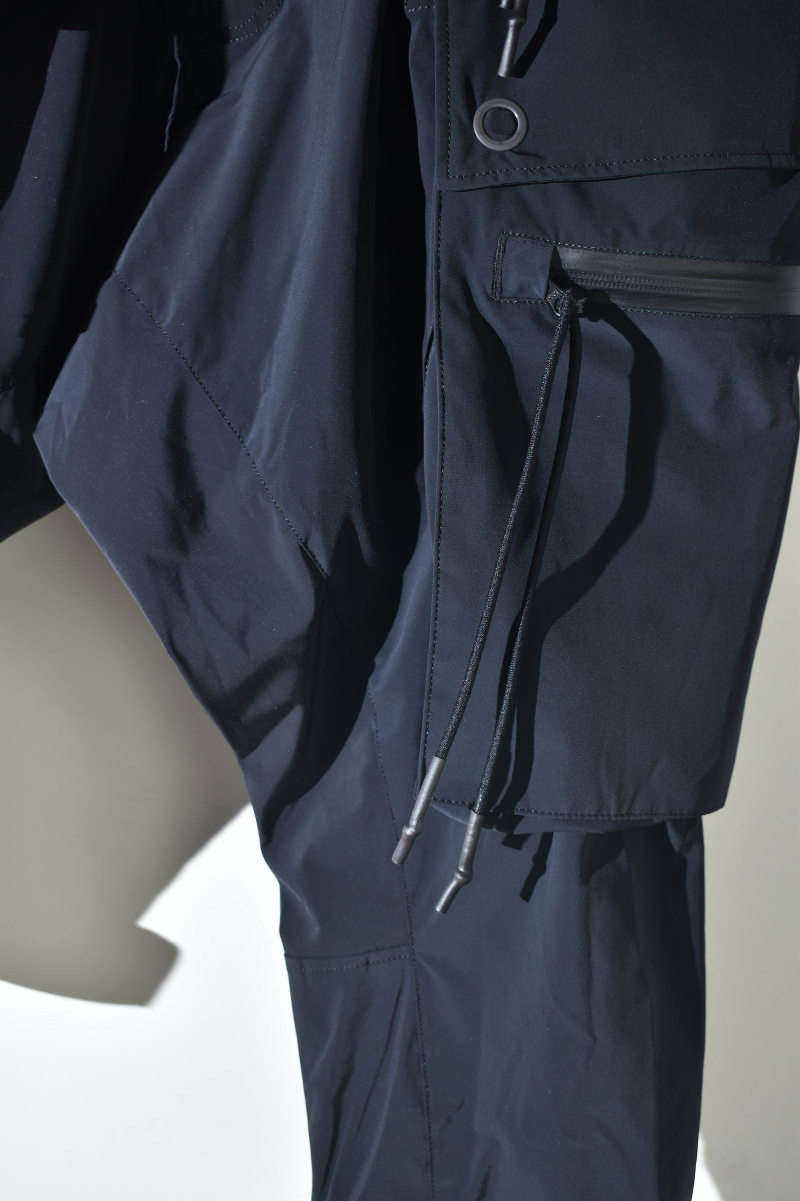 Sarrouel Cropped Cargo"Black" / サルエルクロップドカーゴ"ブラック"