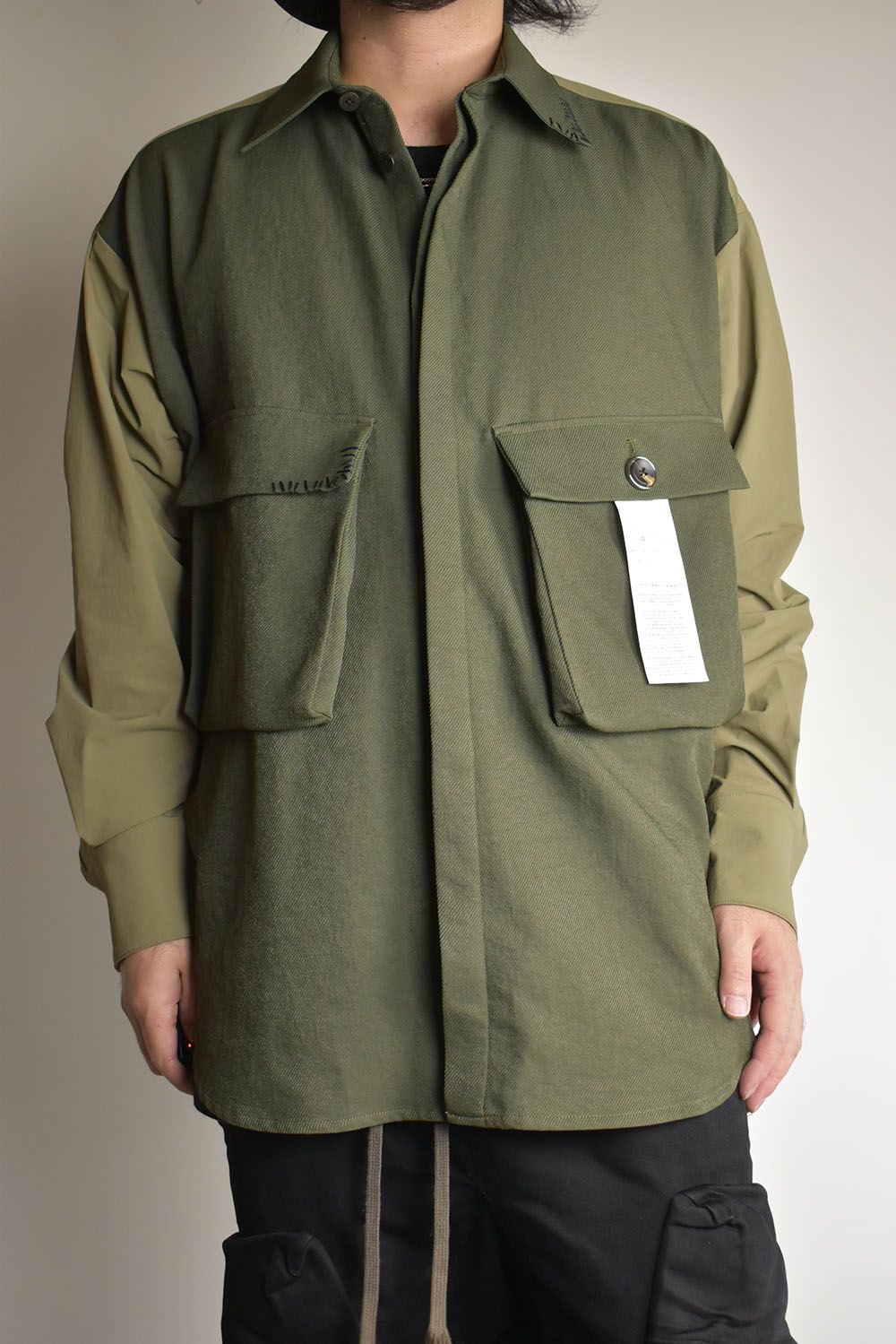 Shirts Jacket"Moss Green"/シャツジャケット"モスグリーン"