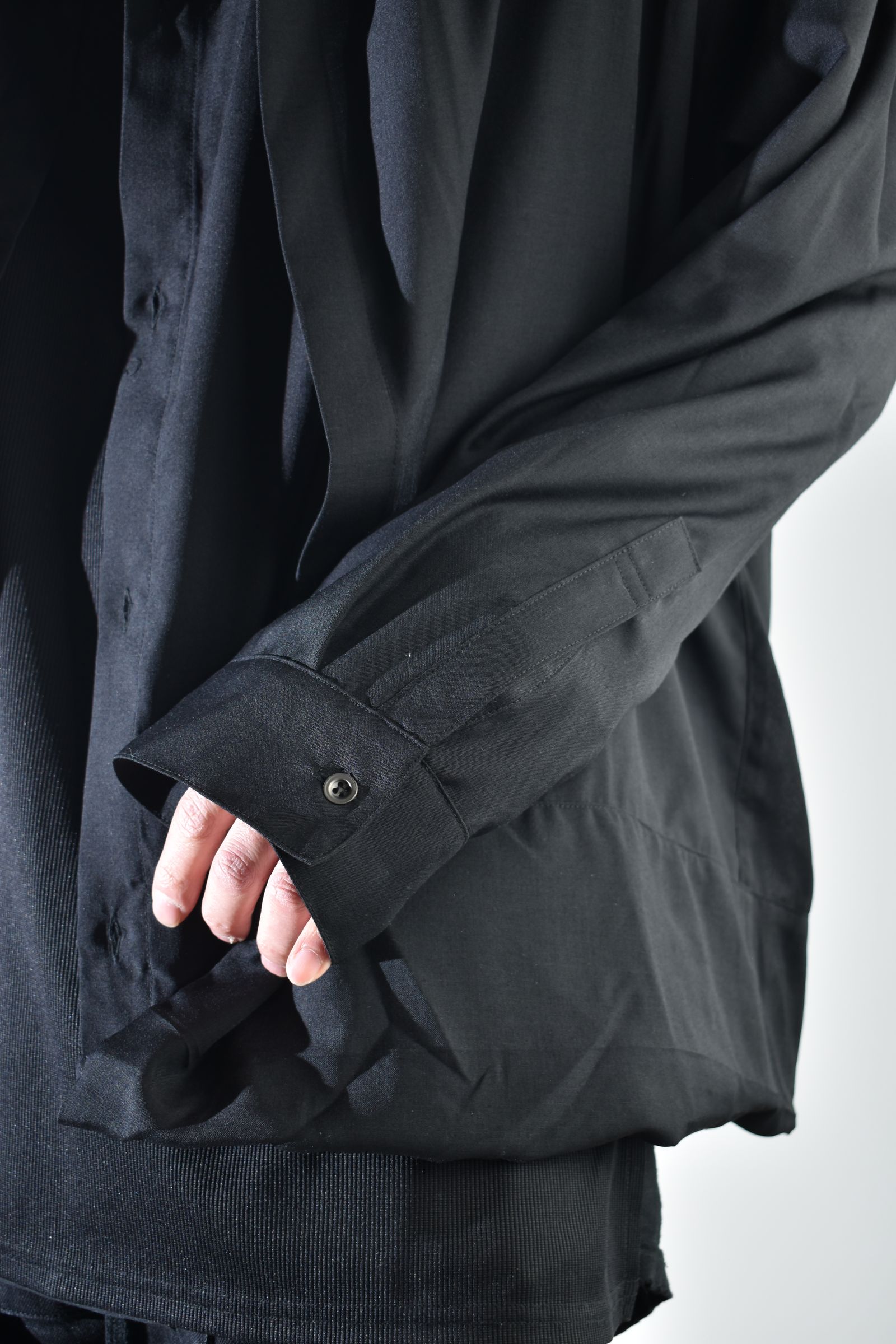 Coalesce Shirts"Black " / コウアレスシャツ"ブラック"