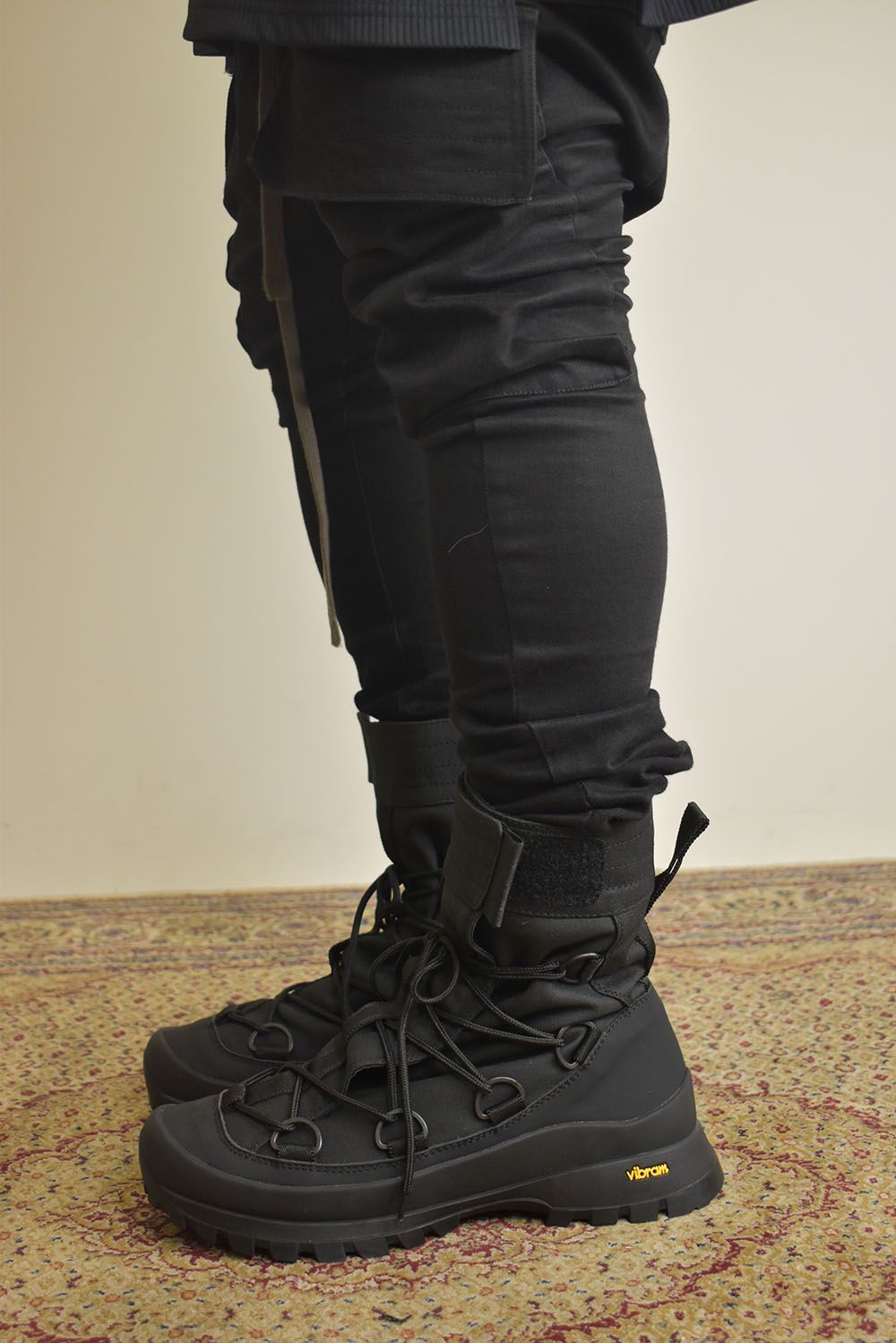 High Cut Sneaker "Black" / ハイカットスニーカー"ブラック"