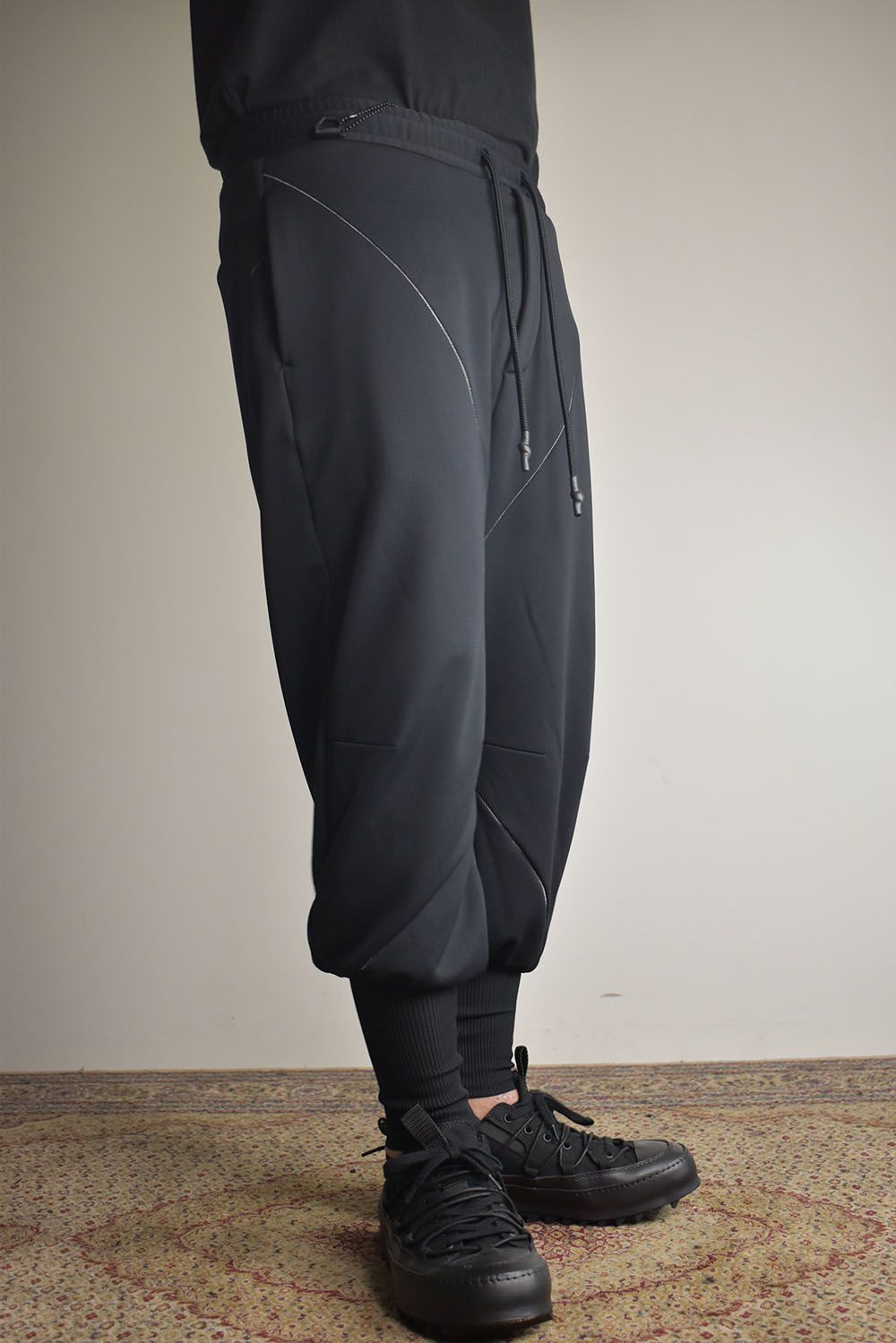 Balloon Jersey Pants"Black" / バルーンジャージーパンツ"ブラック"