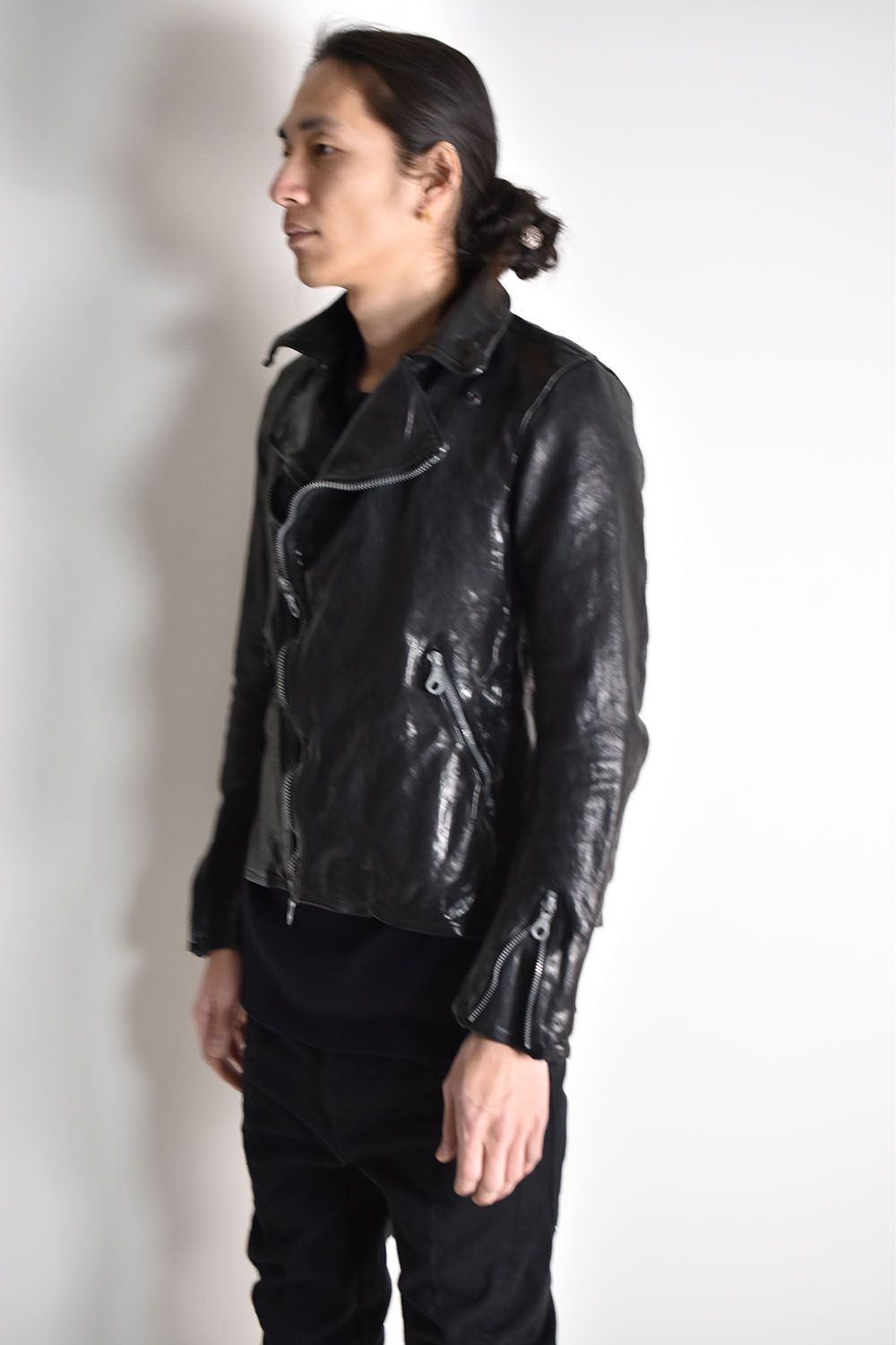 ISAMU KATAYAMA BACKLASH - Itary Shoulder “Garment-Dyed” Double