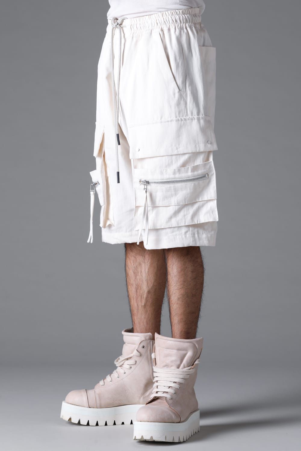 《2026SS先行予約》Cargo Shorts"Black / White" / カーゴショーツ"ブラック/ホワイト"