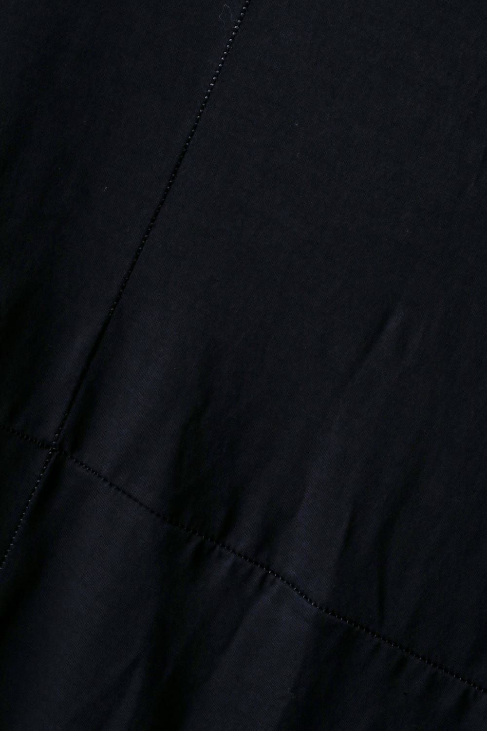 《2027SS先行予約分》100/3 Cotton L/ST T-Shirt"Black" / 100/3天竺ロングスリーブTee"ブラック"