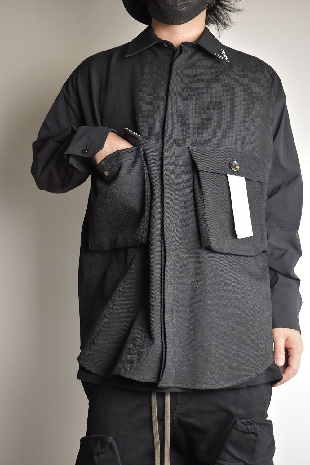 Shirts Jacket"Black"/シャツジャケット"ブラック"