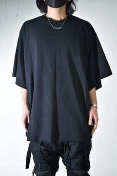 Oversized Cut & Sewn Tee"Black" / オーバーサイズカットソー"ブラック"