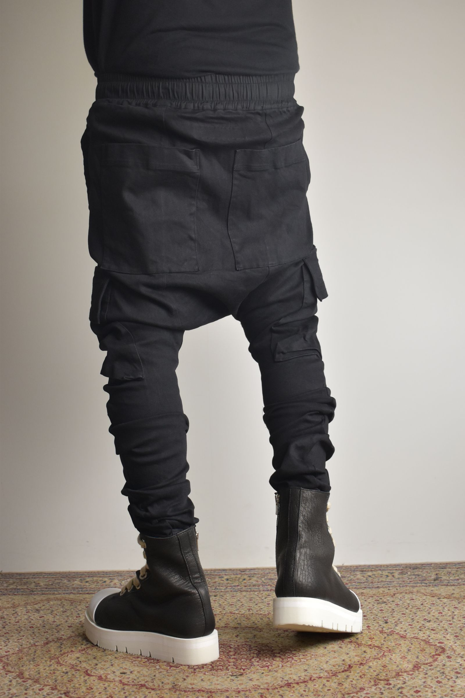 Cargo Sarouel Skinny"Black" / カーゴサルエルスキニー"ブラック"