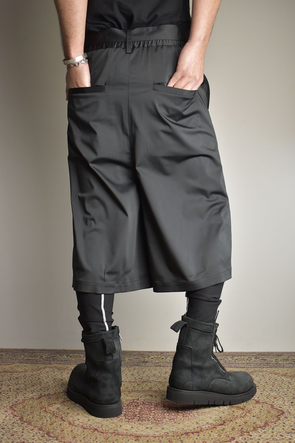 Hakama Shorts"Black" / 袴ショーツ"ブラック"