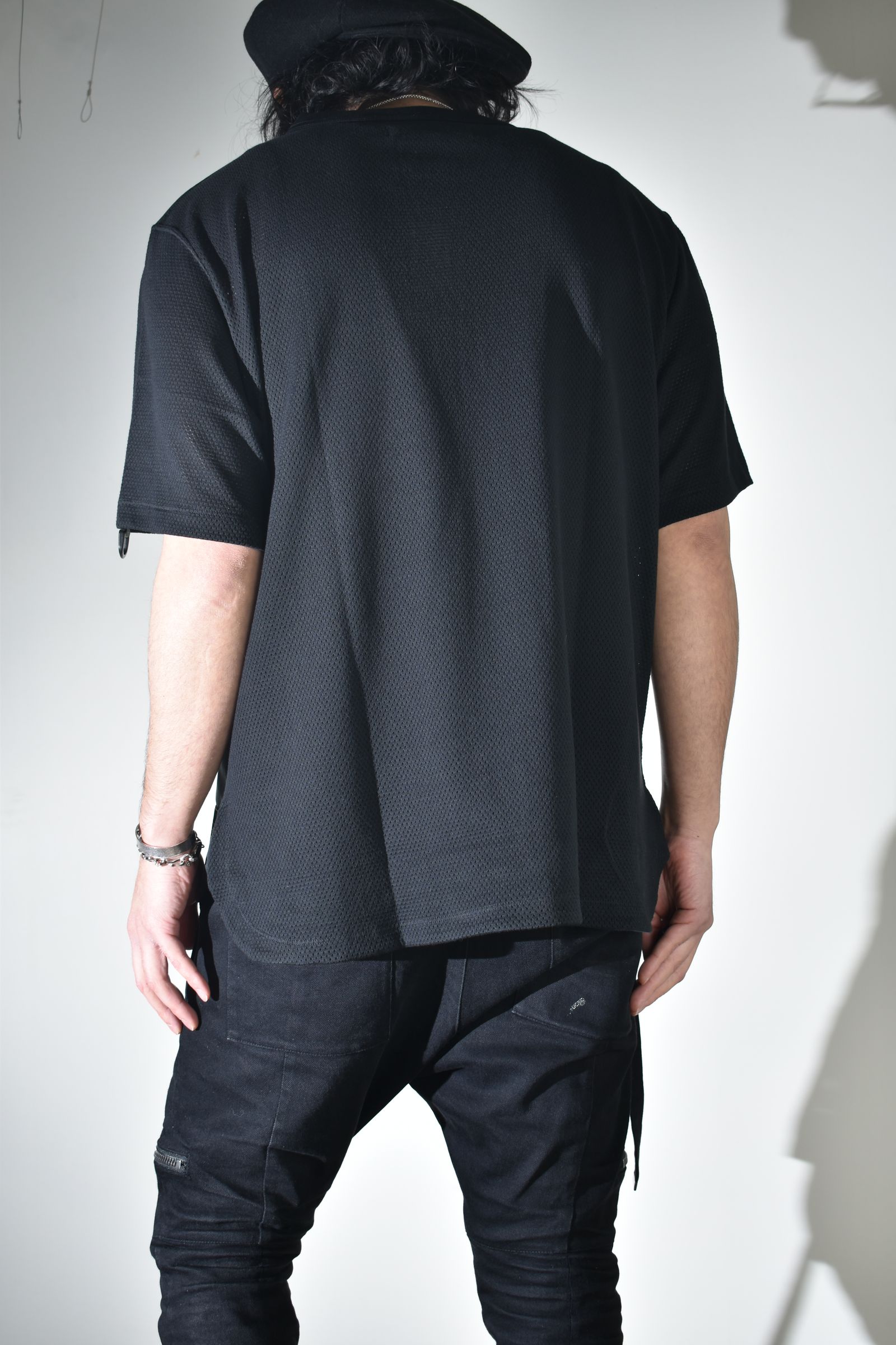 Suedy Short Sleeve Tee"Black" / スウェーディショートスリーブTee"ブラック"
