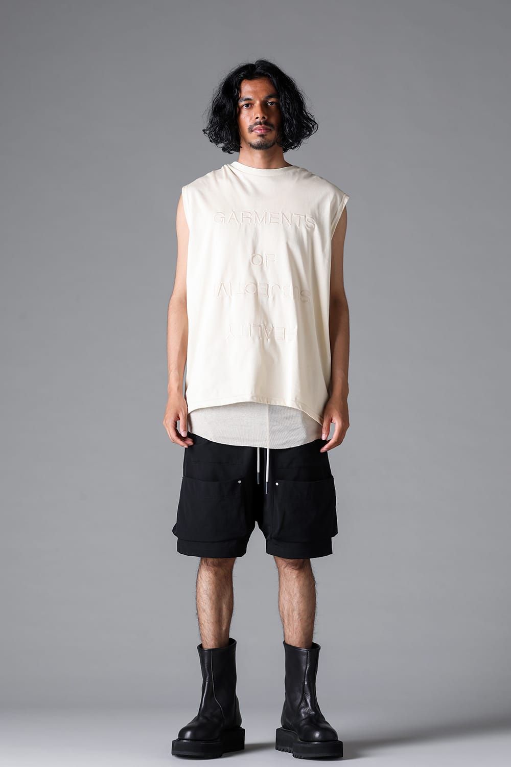 《2026SS先行予約》Stretch Nylon Cargo Shorts"Black" / ストレッチナイロンカーゴショーツ"ブラック"