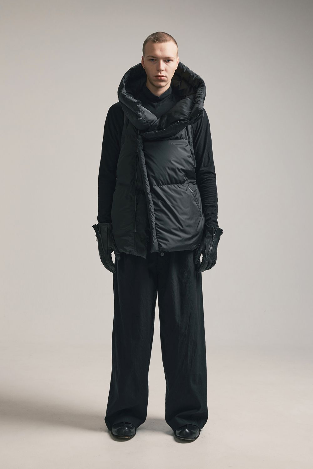 Detachable Sleeve Down Jacket"Black" / デタッチャブルスリーブダウンジャケット"ブラック"