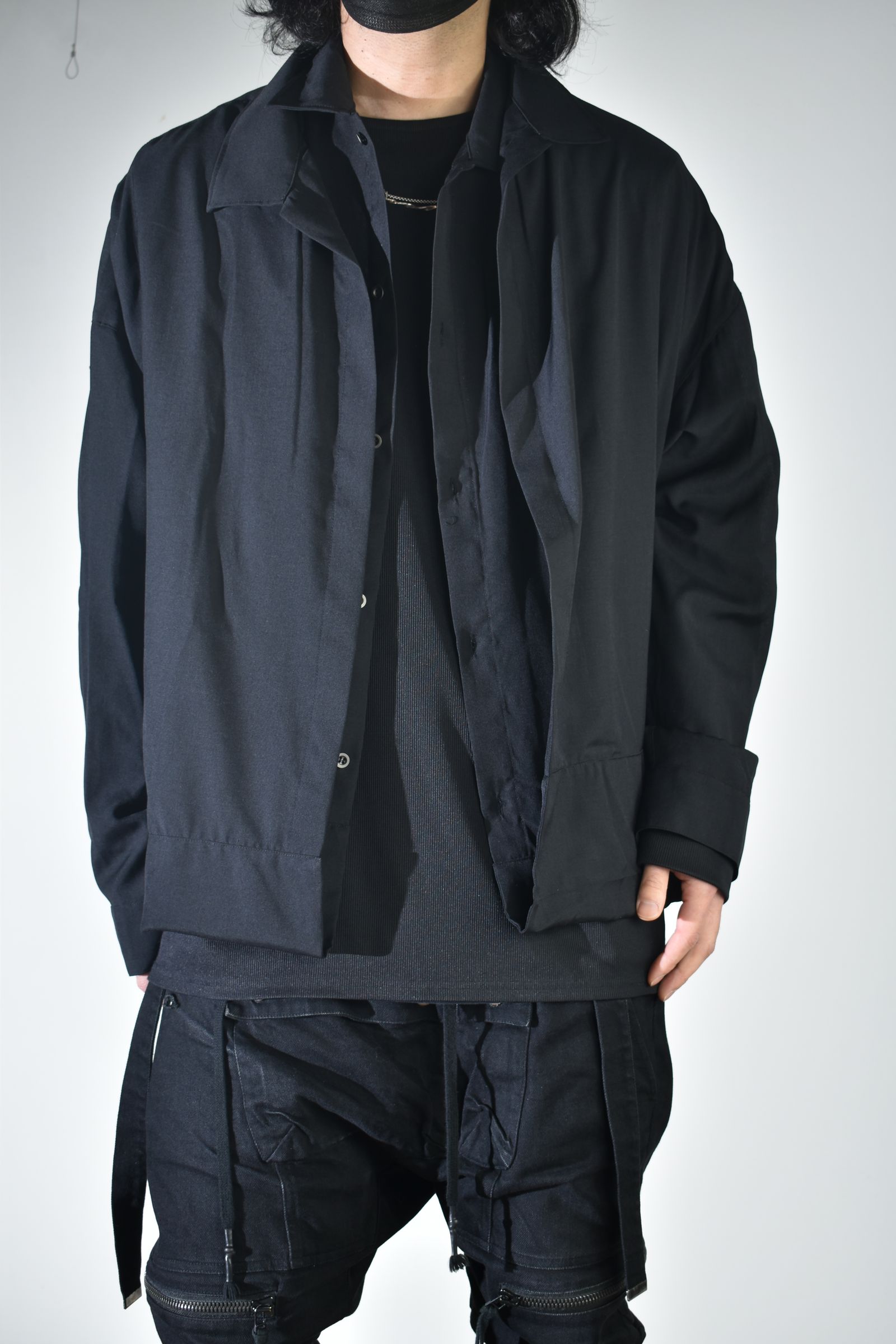 Coalesce Shirts"Black " / コウアレスシャツ"ブラック"