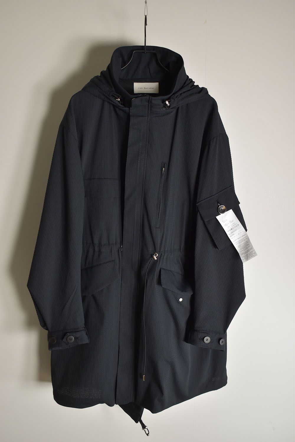 Fish Tall Coat"Black" / フィッシュテールコート"ブラック"