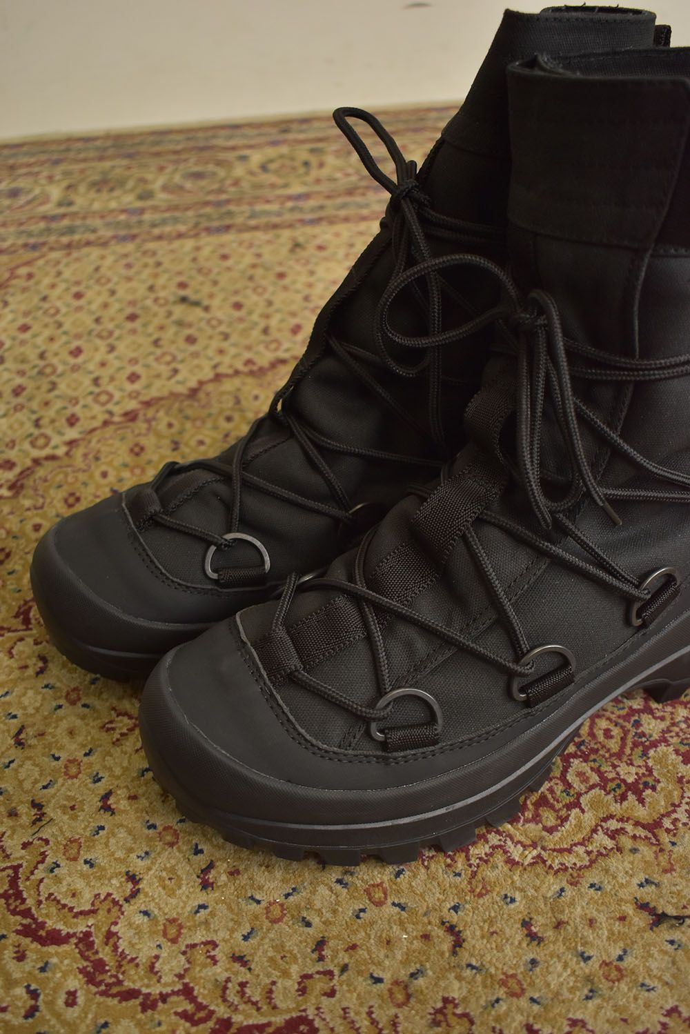 High Cut Sneaker "Black" / ハイカットスニーカー"ブラック"