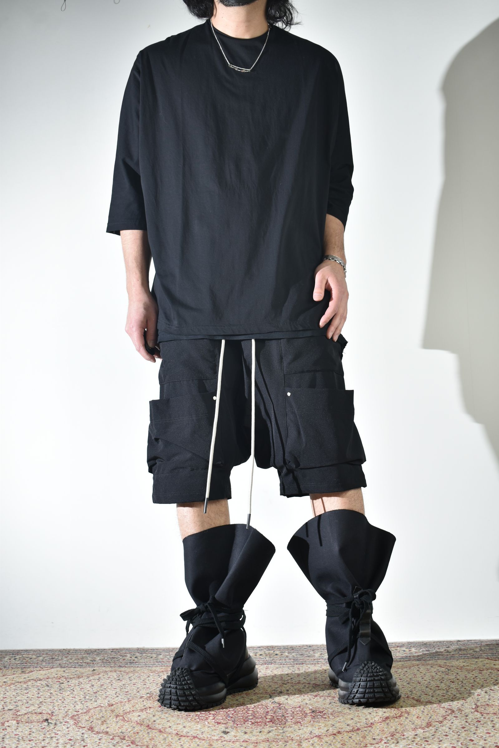 2Wayで着られる着用シーズンの長いスウェット