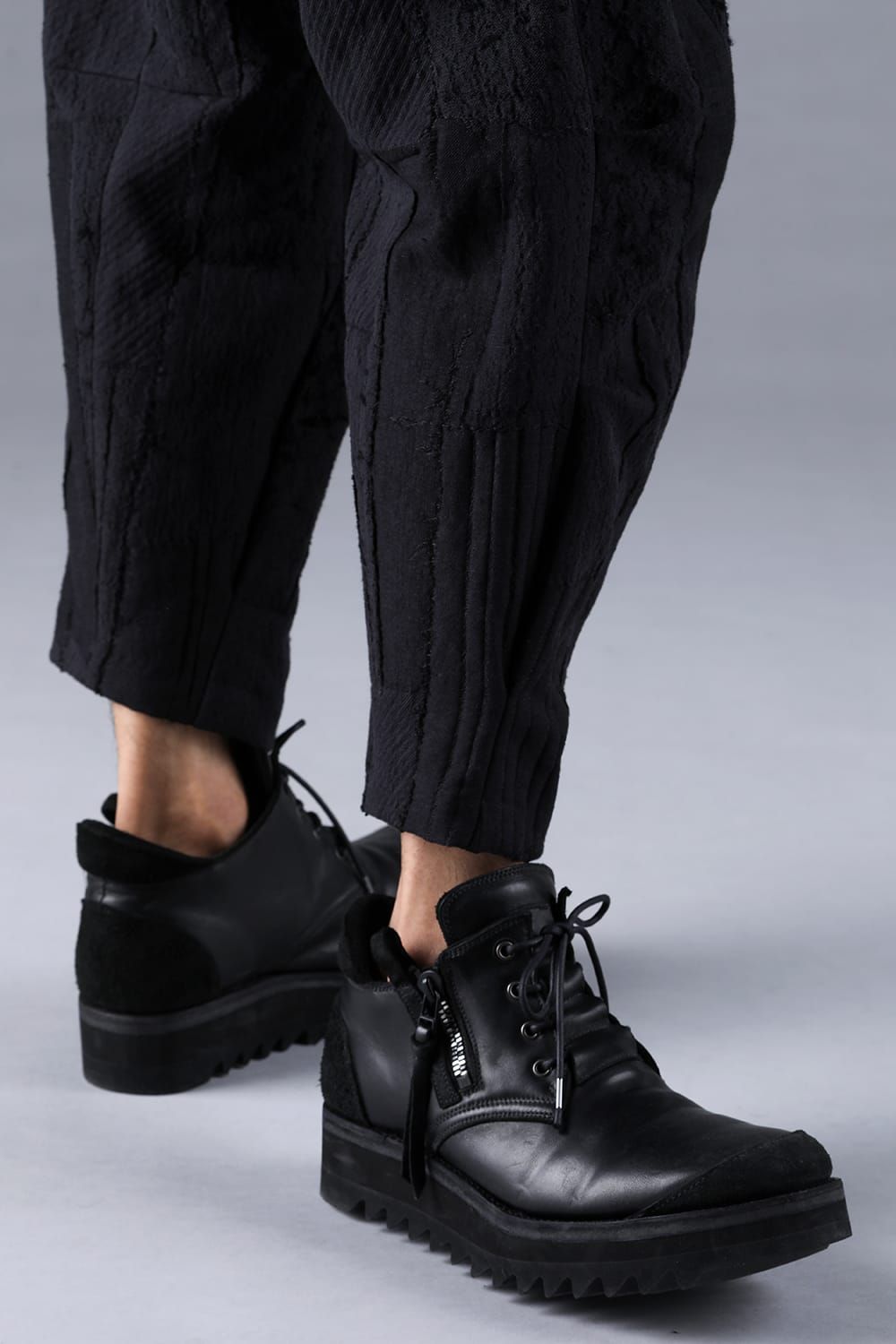 Horse Leather Derby Shoes"Black" / ホースレザーダービーシューズ"ブラック"