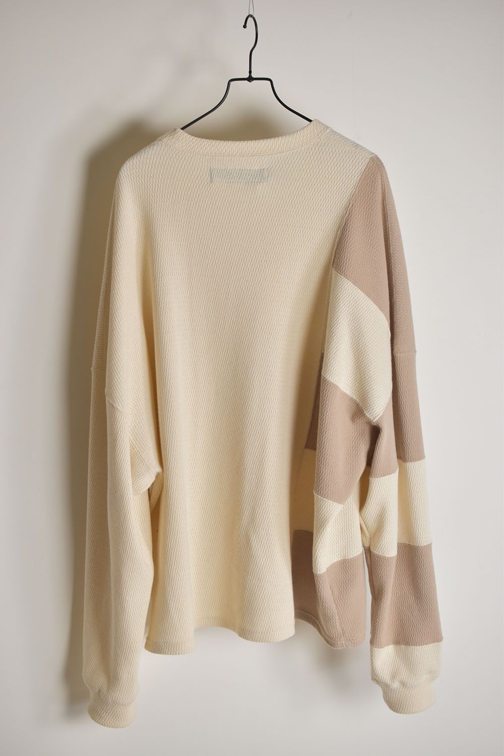 Switching Top"Ivory×Beige"/スウィッチングトップ"アイボリー×ベージュ"