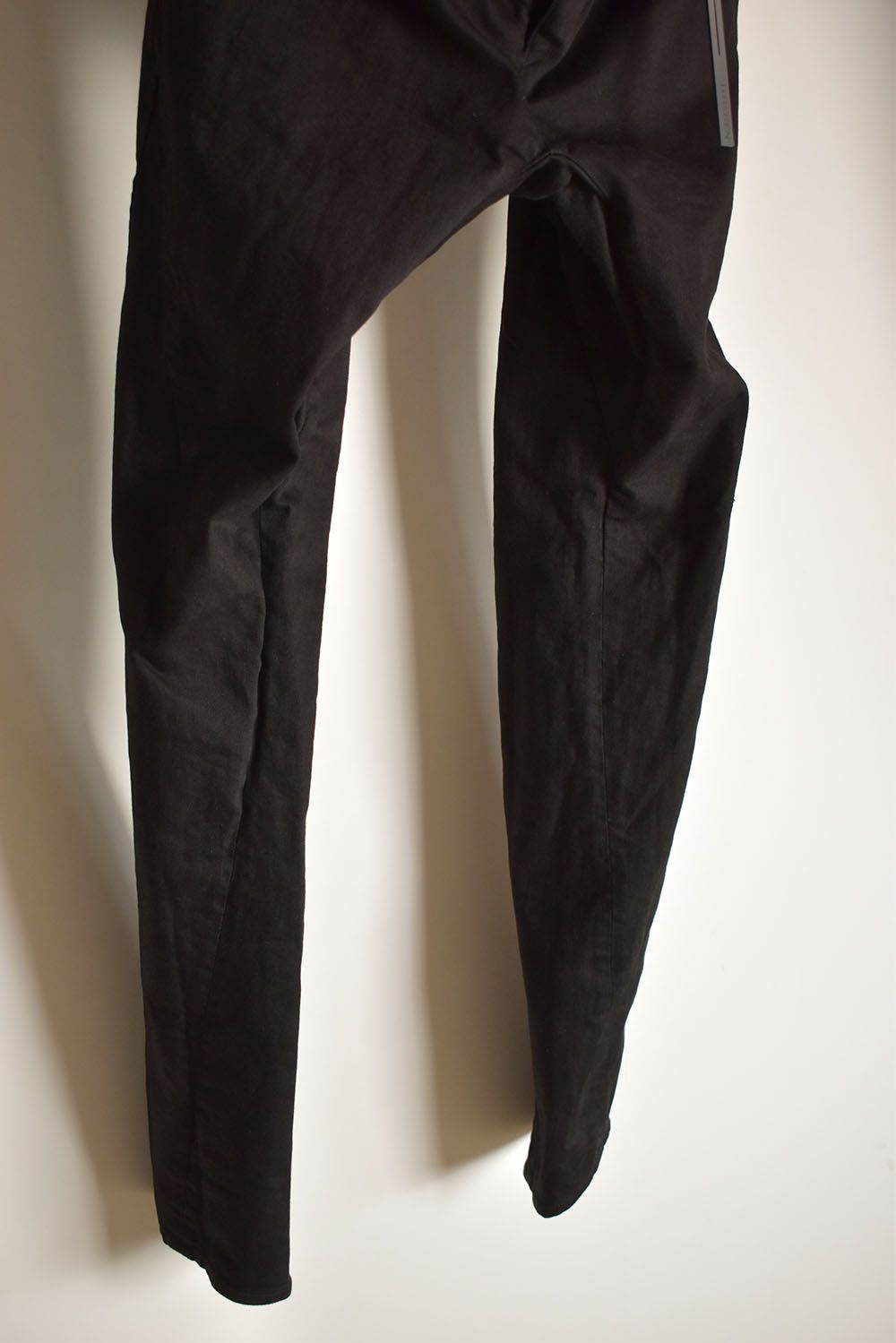 Stretch Denim Straight Slim Pants"Black" / ストレッチデニムストレートスリムパンツ"ブラック"