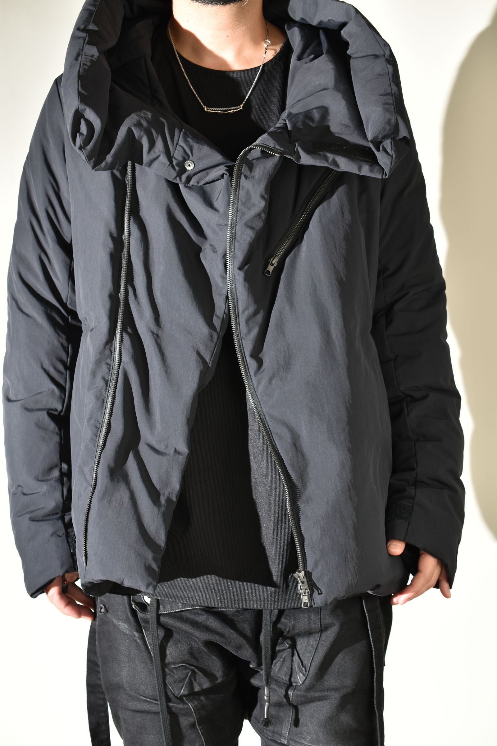 Multi Zip Down Parka Jacket (with Vest)"Black" / マルチジップダウンパーカージャケット(ベスト付き)"ブラック"