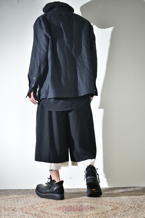 ラフな着方もあり