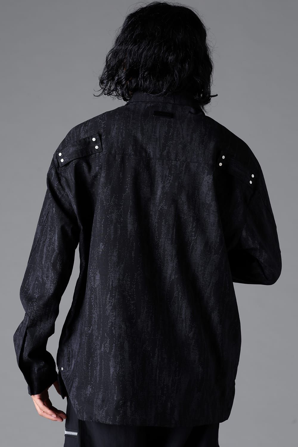 《2026SS先行予約》Abstract Shirt"Black / Grey /Brown" / アブストラクトシャツ"ブラック/グレー/ブラウン"