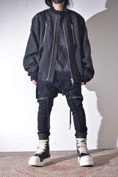 汎用性の高いMA-1とモヘアニット