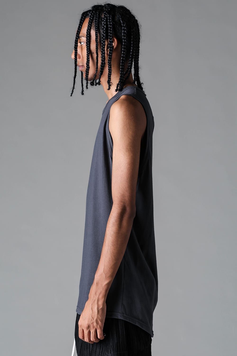 《2027SS先行予約》Regular  Tank Top"Black / Ivory / Grey / Greige" / レギュラータンクトップ "ブラック / アイボリー /グレー / グレージュ"