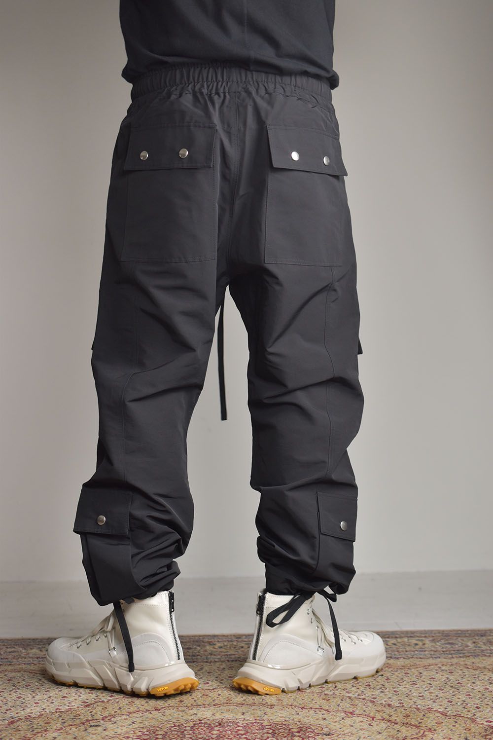Knee Flexion Cargo Trousers"Black"/ニーフレキションカーゴトラウザーズ"ブラック"