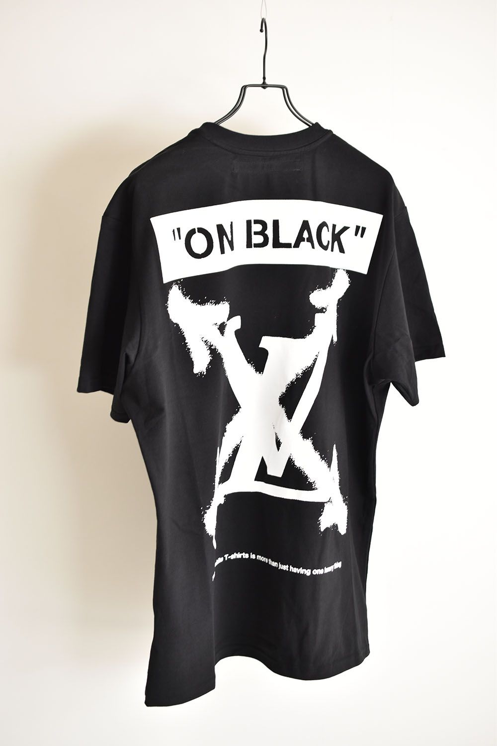 《ON BLACK》Print Tee"Black×Orenge"/プリントTee"ブラック×オレンジ"