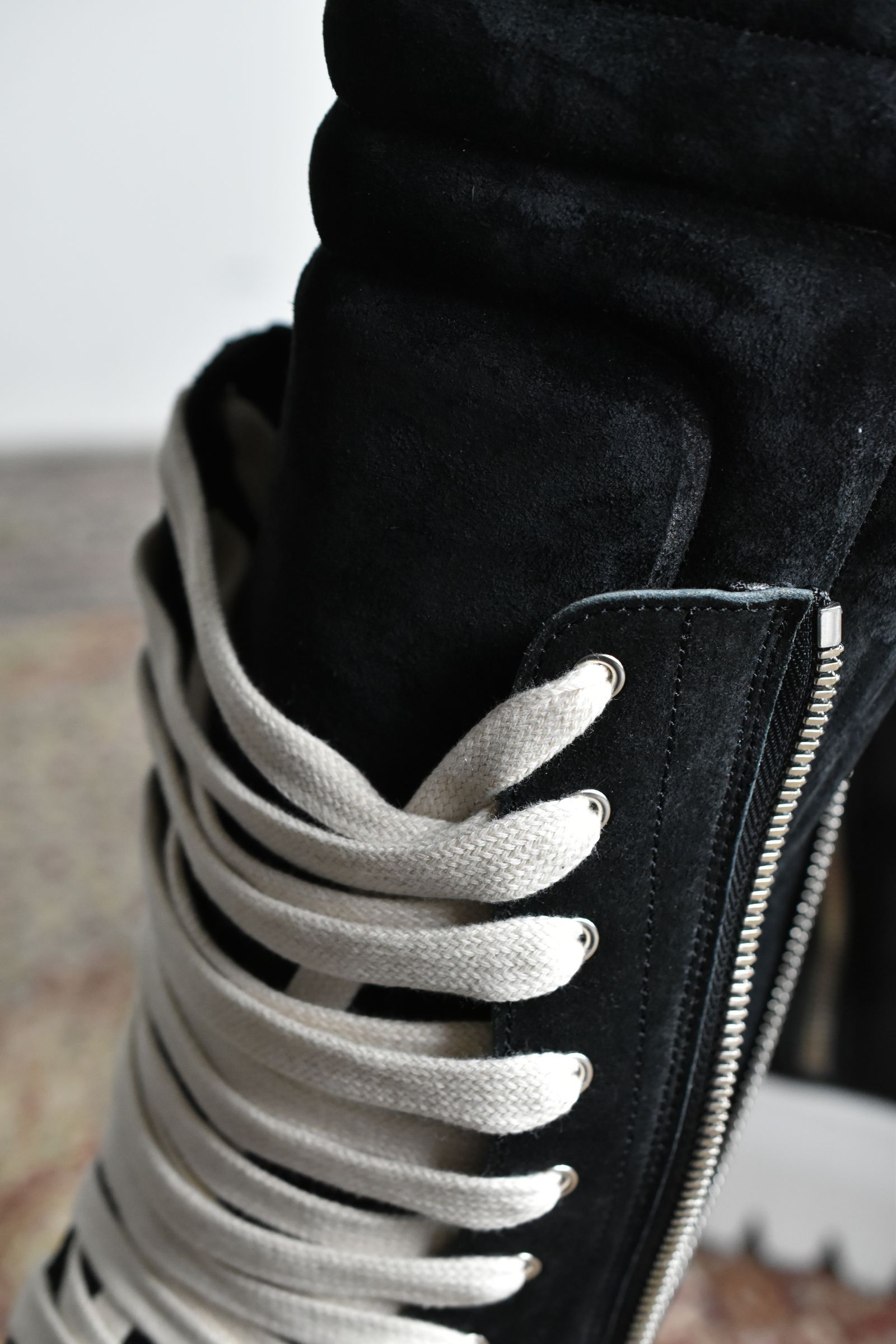 Torqe High Boots"Black × White" / トルクハイブーツ"ブラック×ホワイト"
