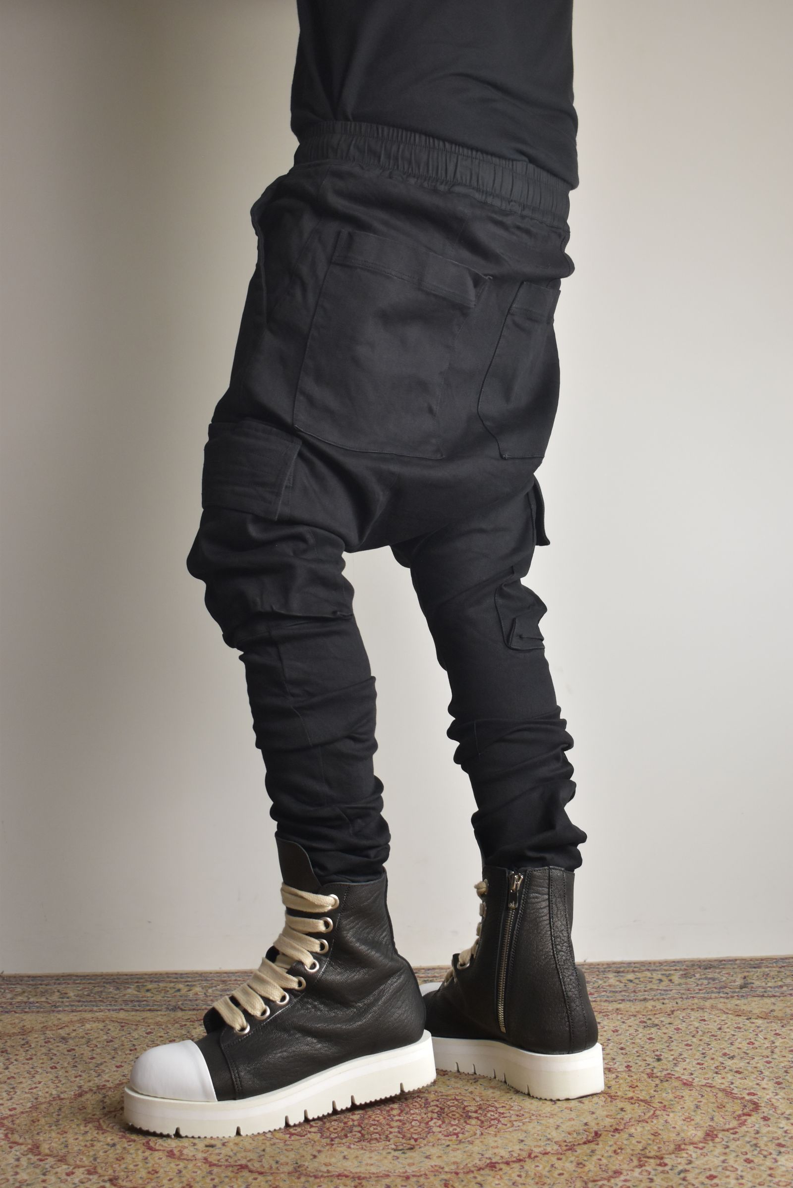 Cargo Sarouel Skinny"Black" / カーゴサルエルスキニー"ブラック"