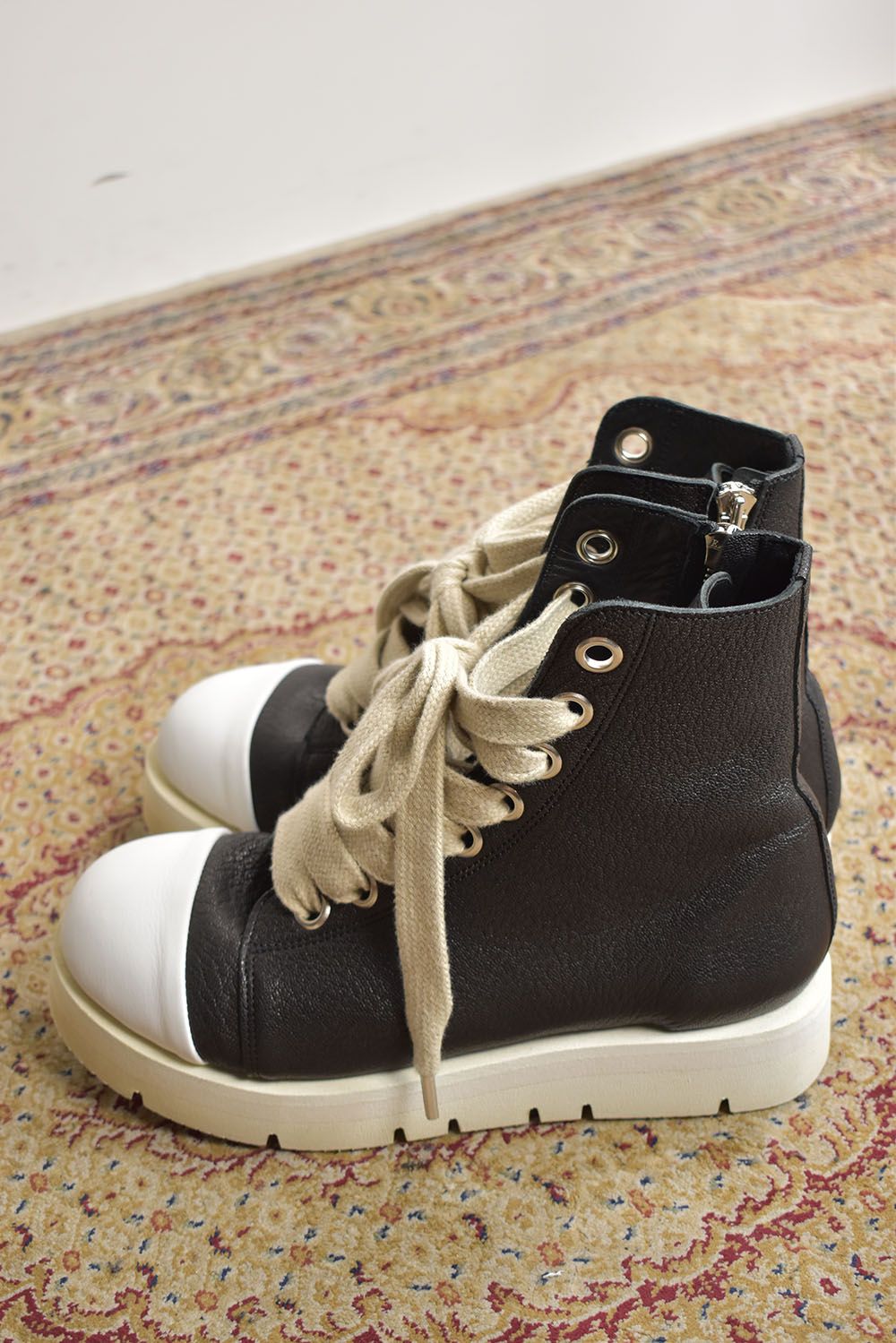 Sneaker Boots"Black×White"/スニーカーブーツ"ブラック×ホワイト"