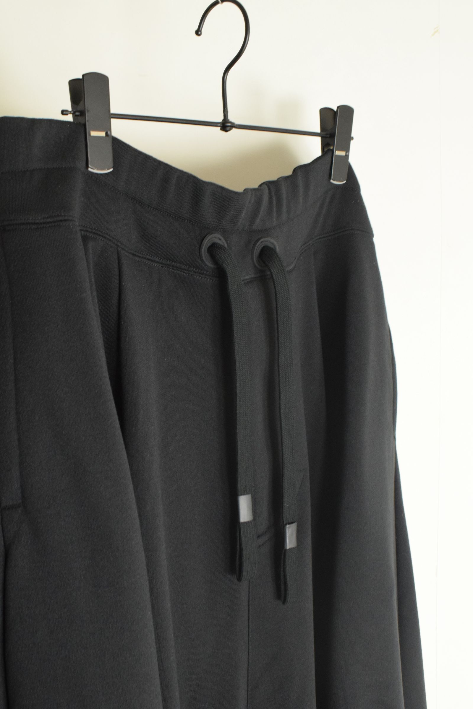 Sarouel Wide Sweat Pants"Black" / サルエルワイドスウェットパンツ"ブラック"