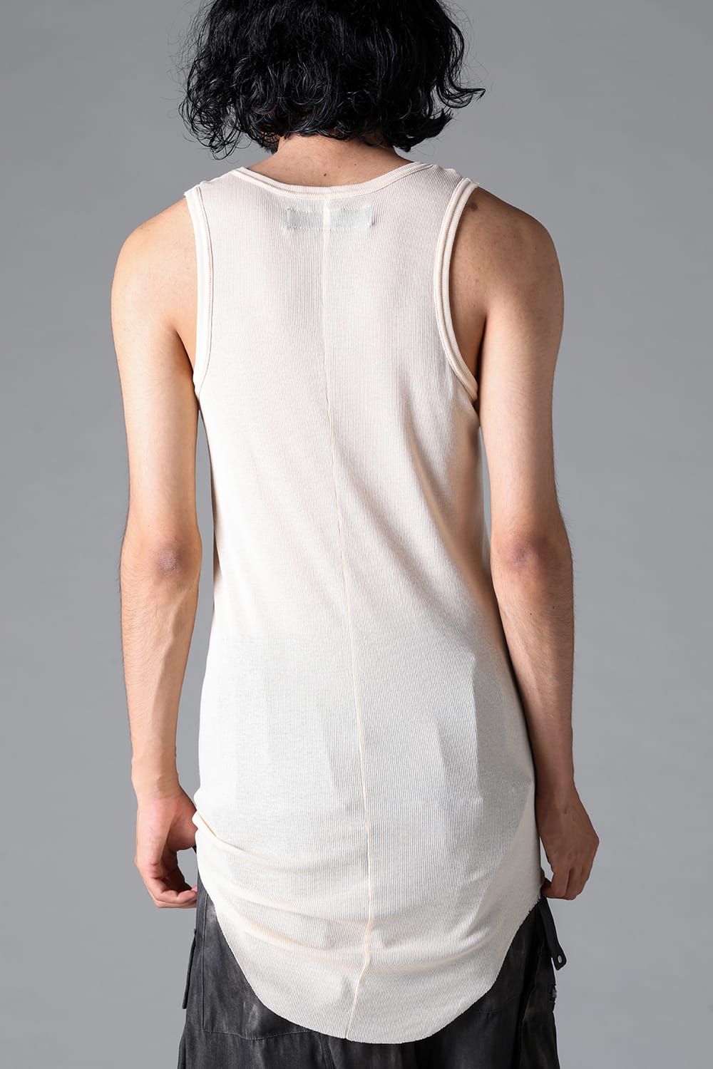 《2026SS先行予約》Rib Tank Top"Black / White / Stone / Greige / Sand" / リブタンクトップ"ブラック/ホワイト/ストーン/グレージュ/サンド"