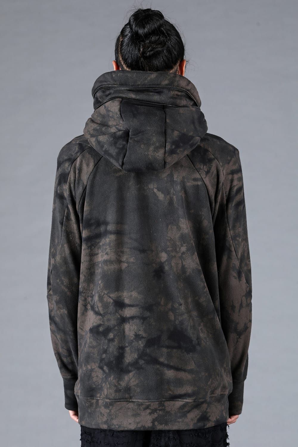 Non Ply Yarn Lined Hooded Jacket"Dust" /  無撚糸裏毛フーデッドジャケット"ダスト"