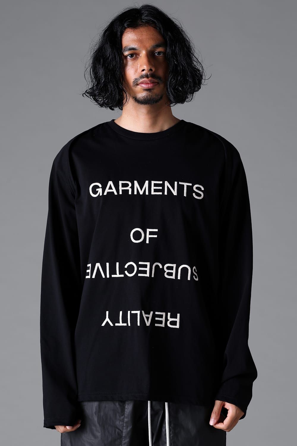 《2026SS先行予約》Shiva Long Sleeve Tee "Black / Cream" /シヴァロングスリーブTee"ブラック/クリーム"