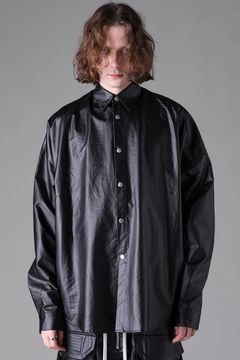 《2026AW先行予約》Cocoon Shirts"Smoke Black" / コクーンシャツ"ブラック"
